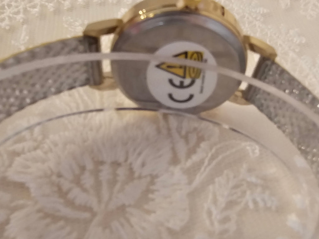 Ladies x 3 gold buckle strap classy wristwatch
