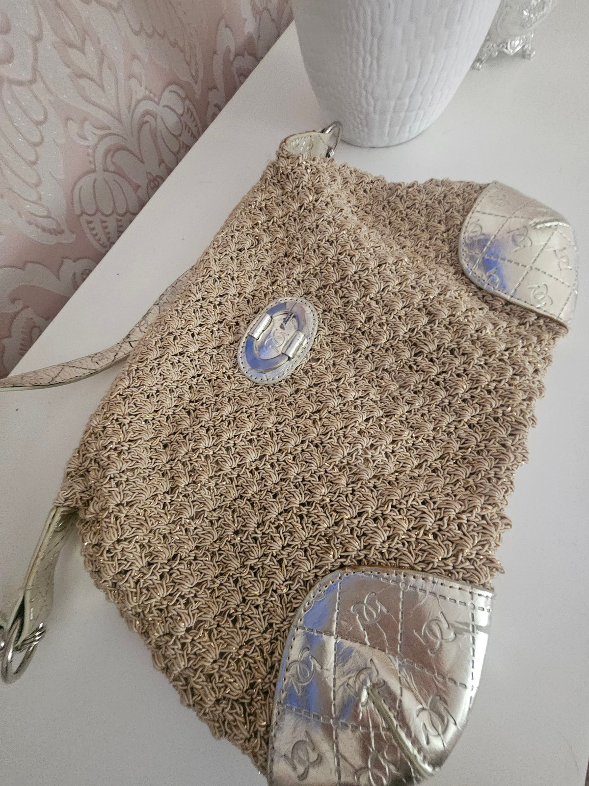 Ladies Knitted Gionni Knitted Handbag