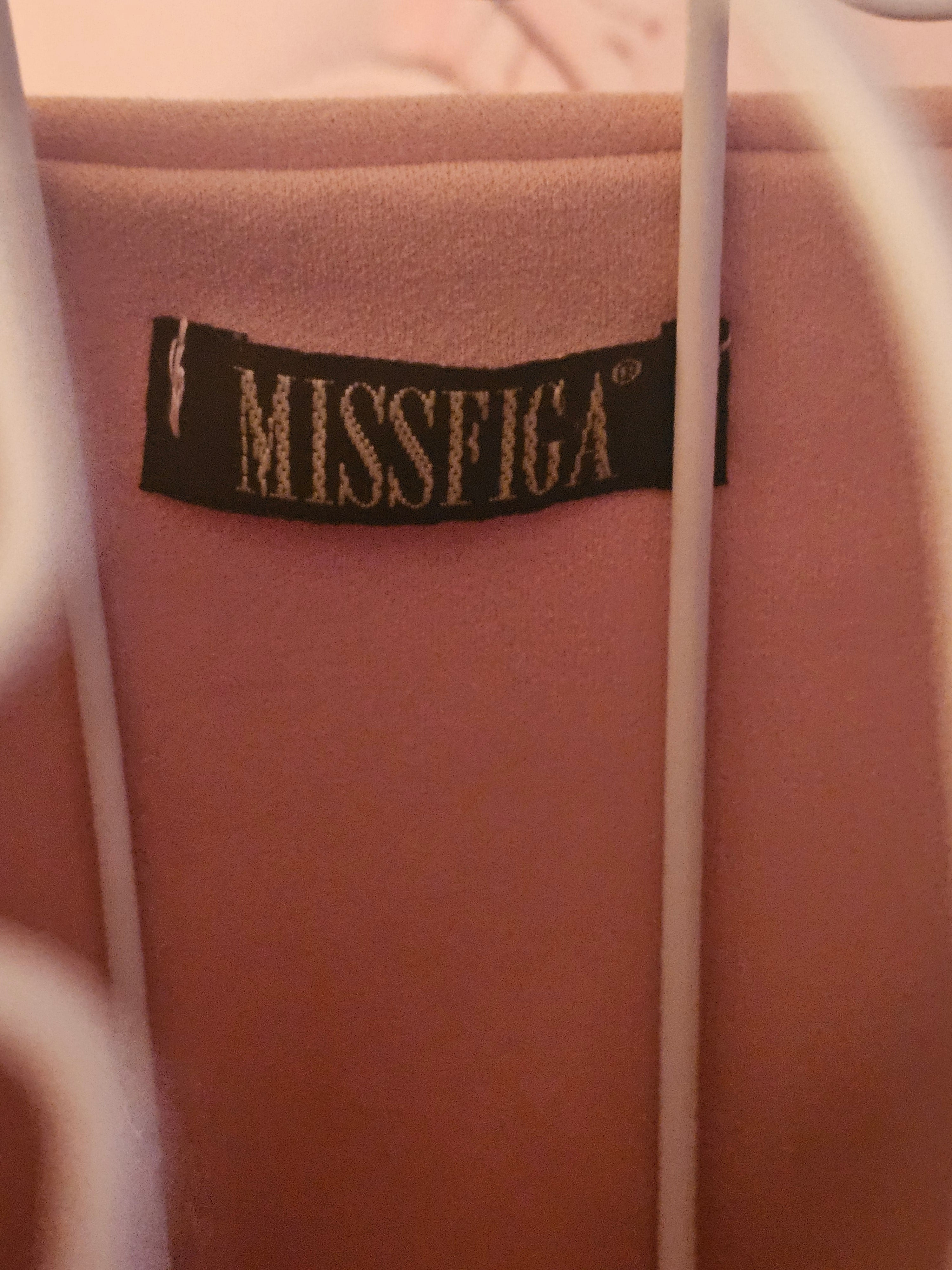 Ladies Beige Missfiga Evening Dress
