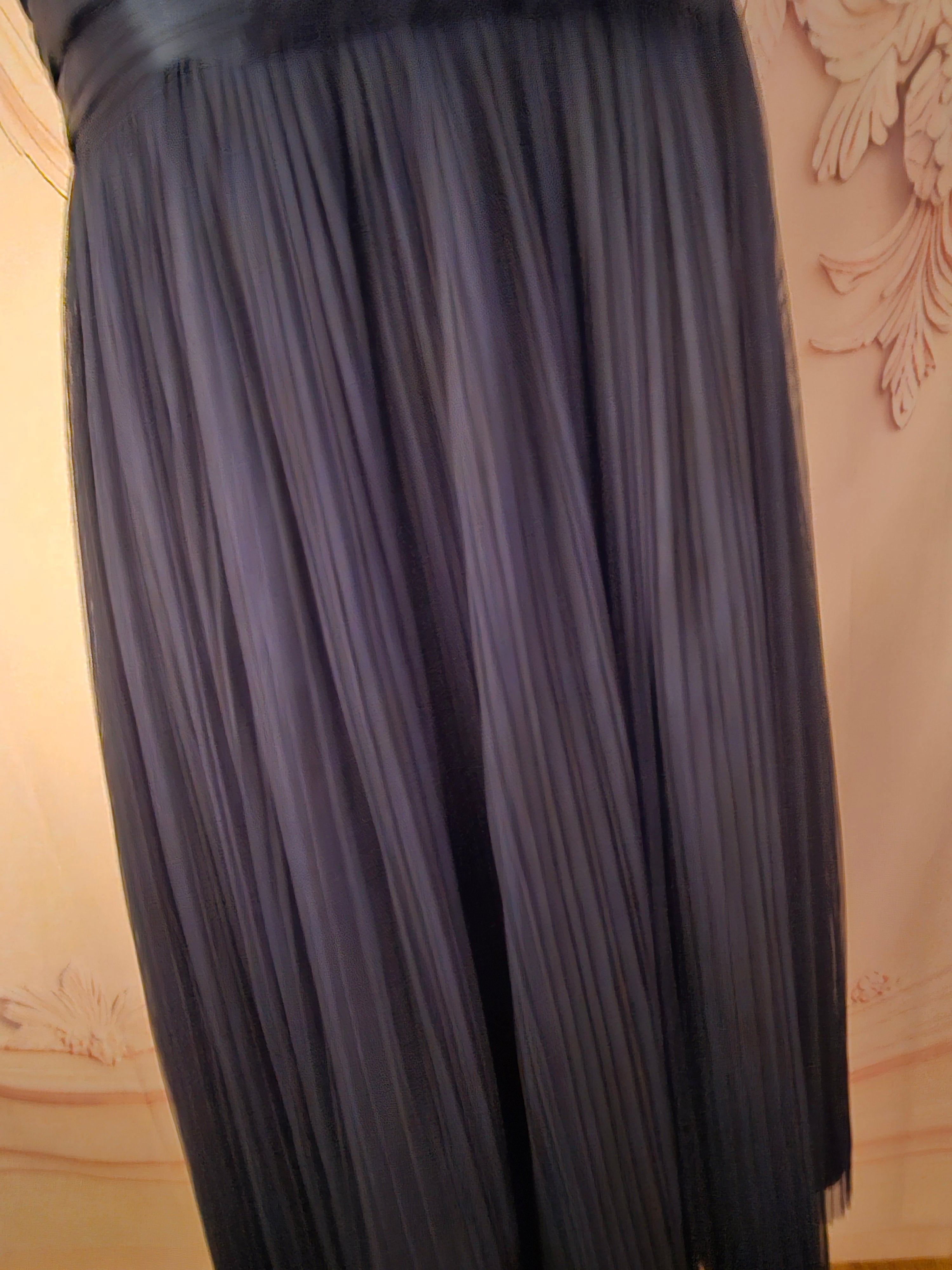 Ladies Monsoon Navy Blue Evening Gown