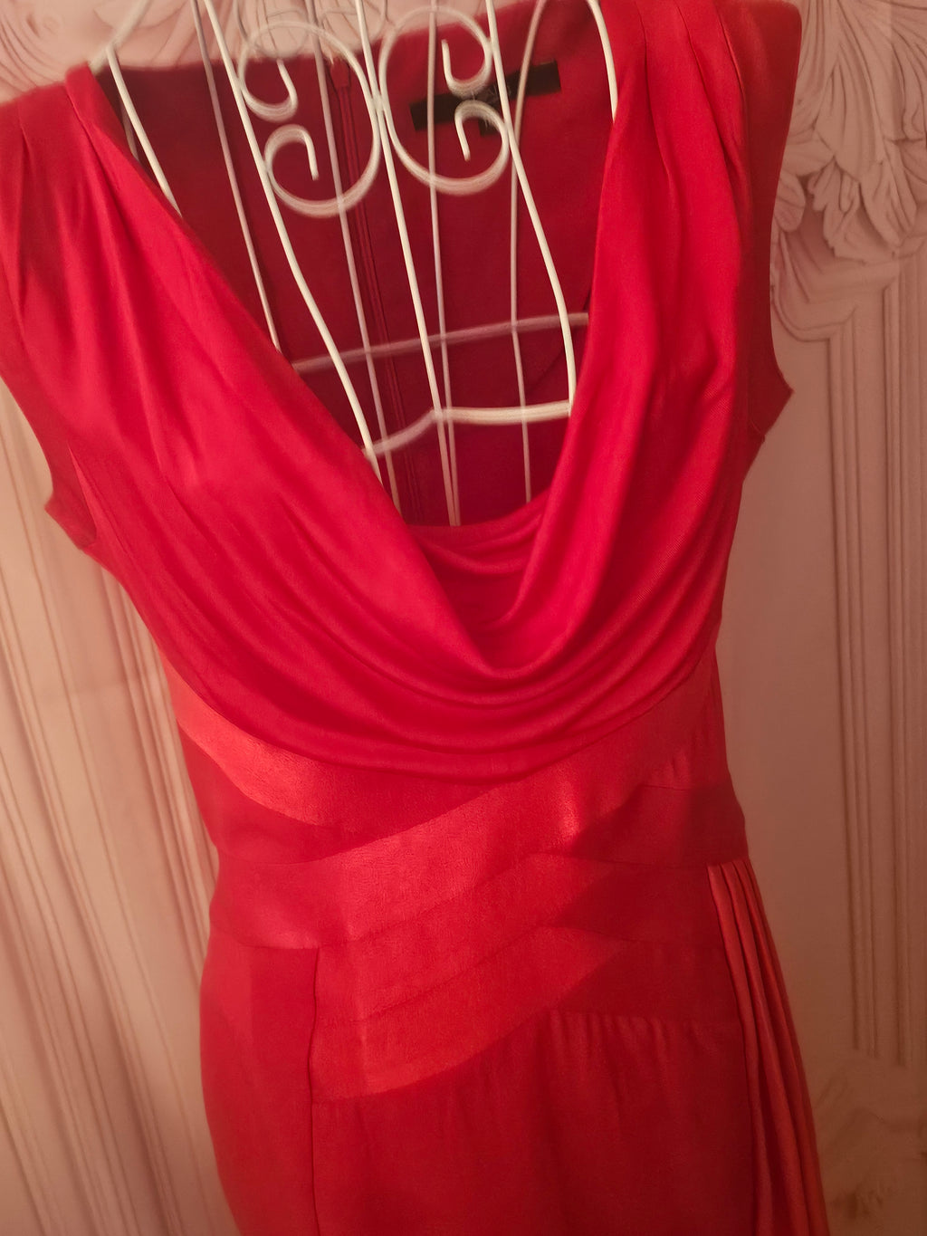 Ladies Star Red Evening Gown by Julien MacDonald