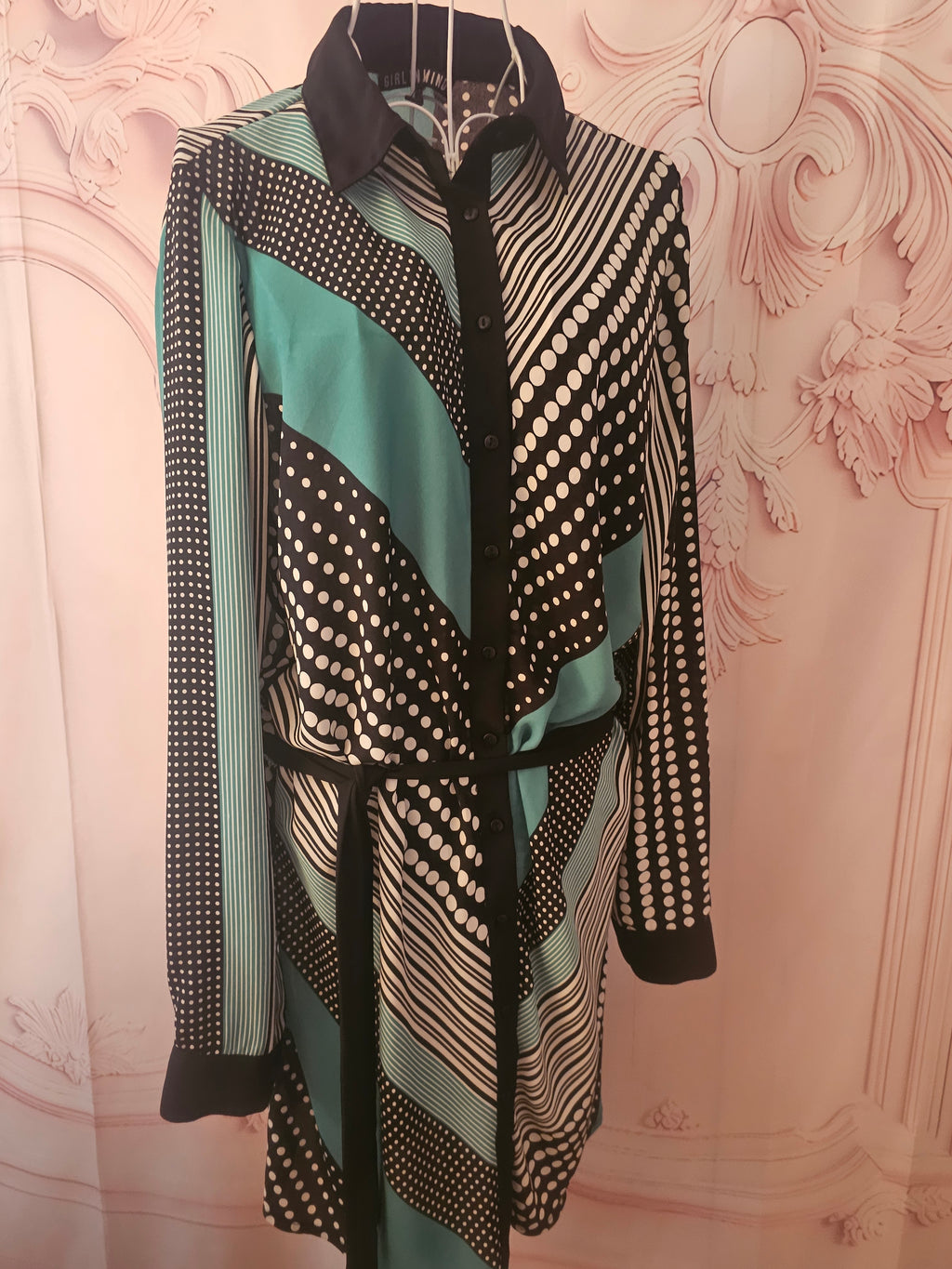 Ladies Girl In Mind Belted Dress