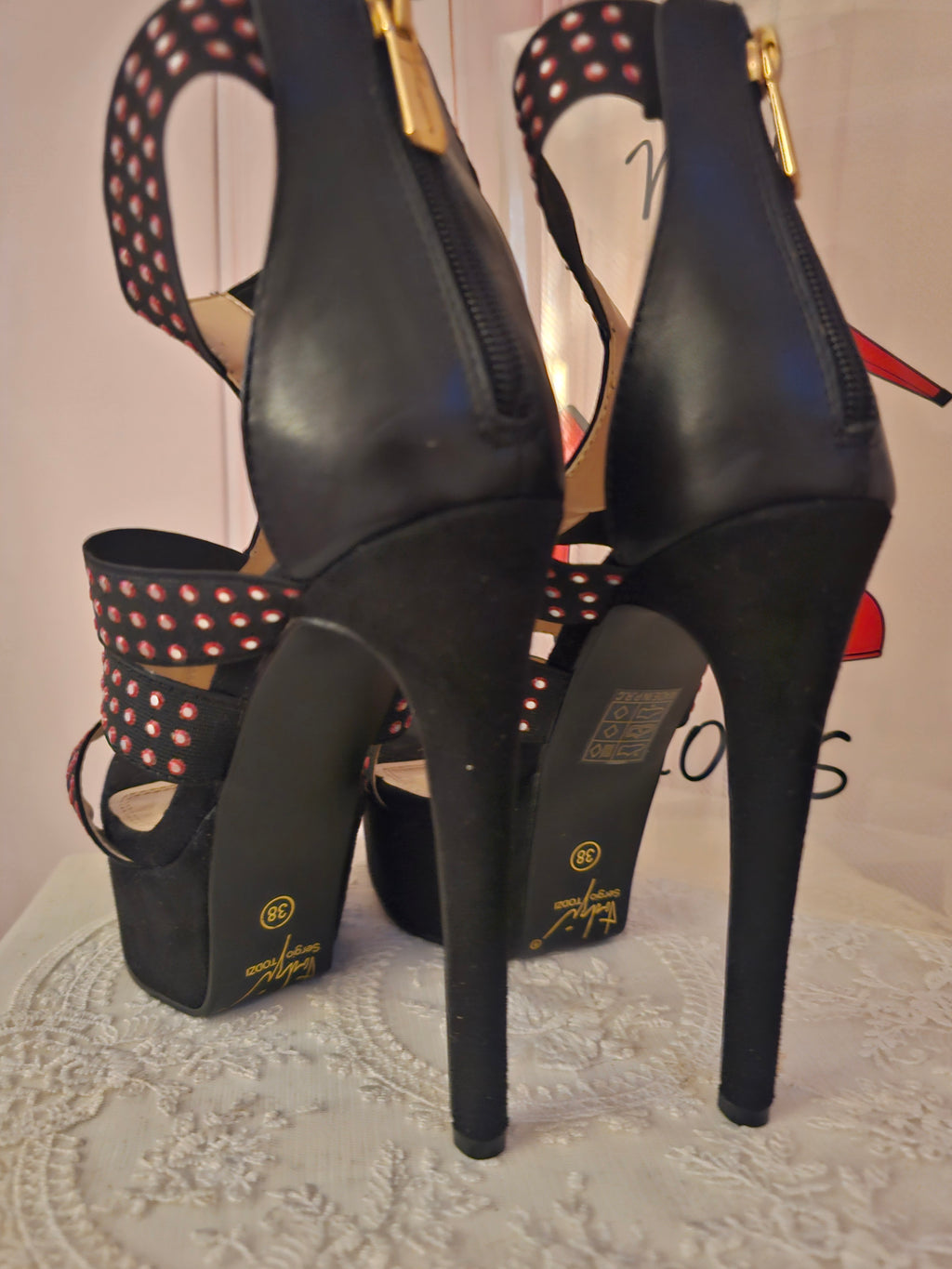 Ladies Sergio Todzi Platform Stiletto Heels