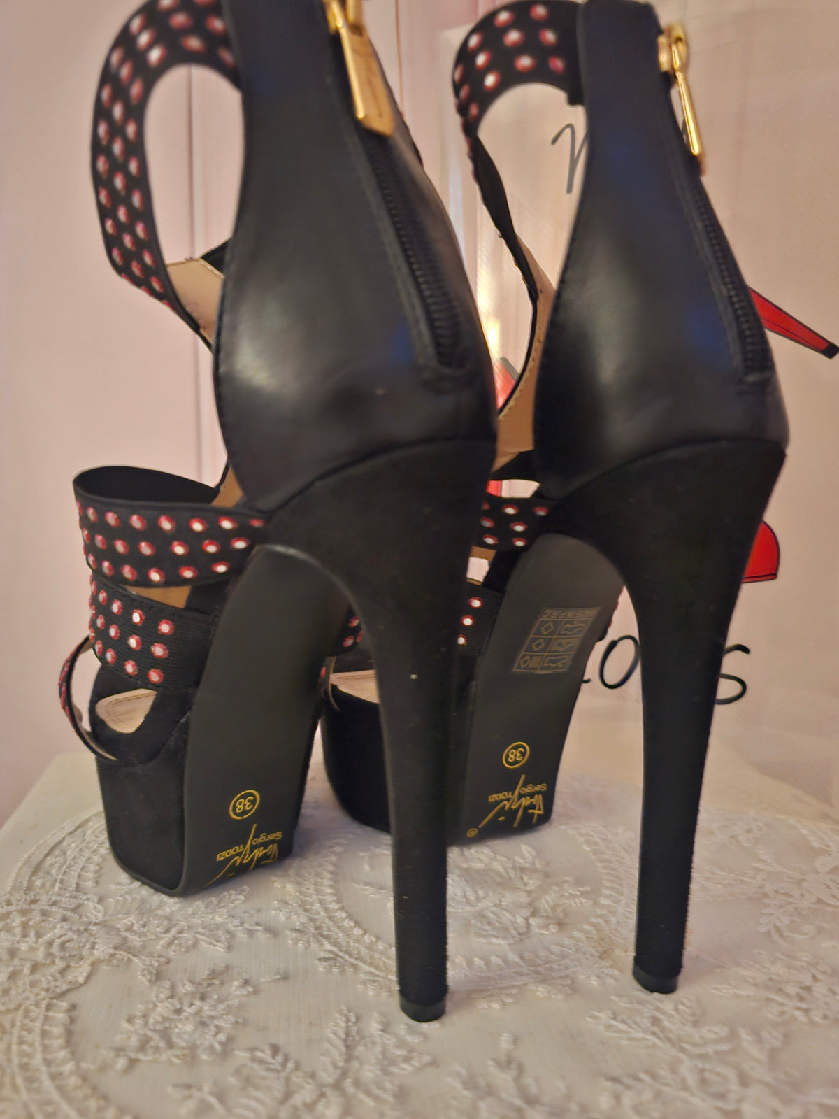 Ladies Sergio Todzi Platform Stiletto Heels