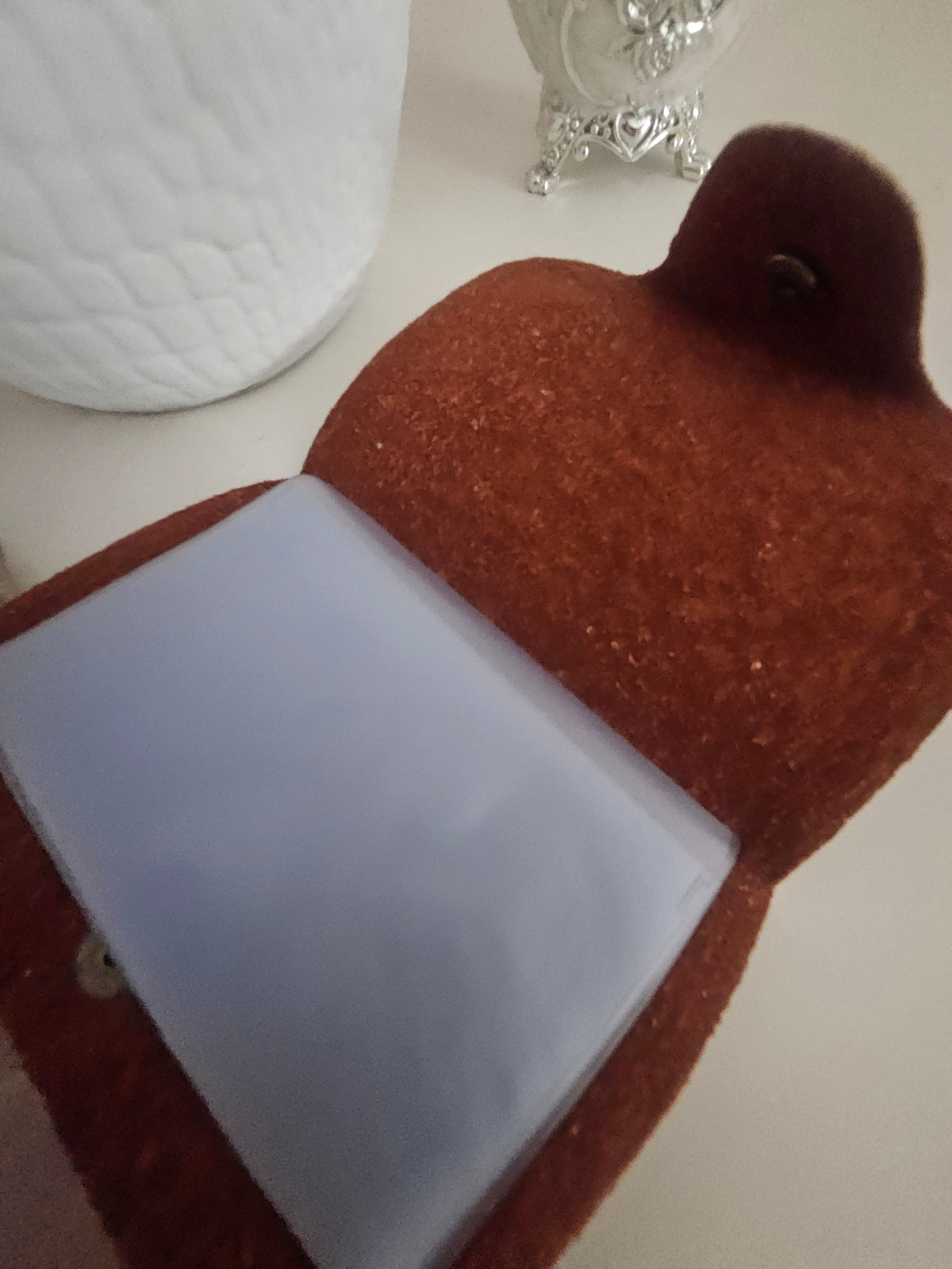 Ladies Gold Purse & Matching Credit Card Holder