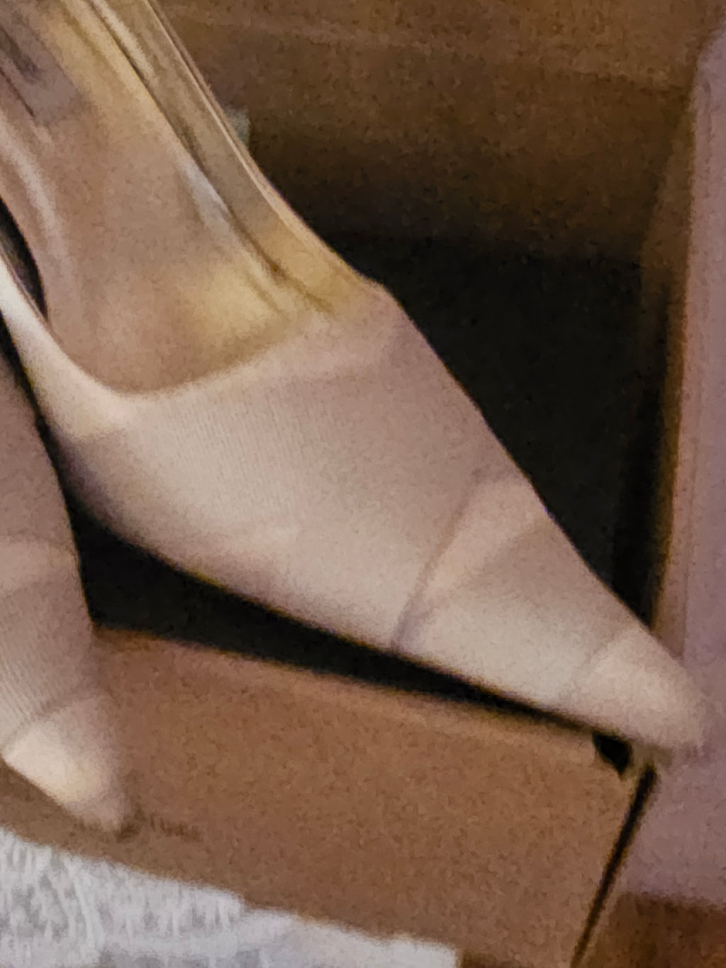Ladies Gold Dune Stilletto Heels