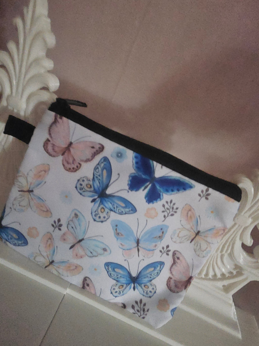 Ladies Small Butterfly Design Coin Purse