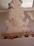 Ladies x 10 small unusal handbag keyrings