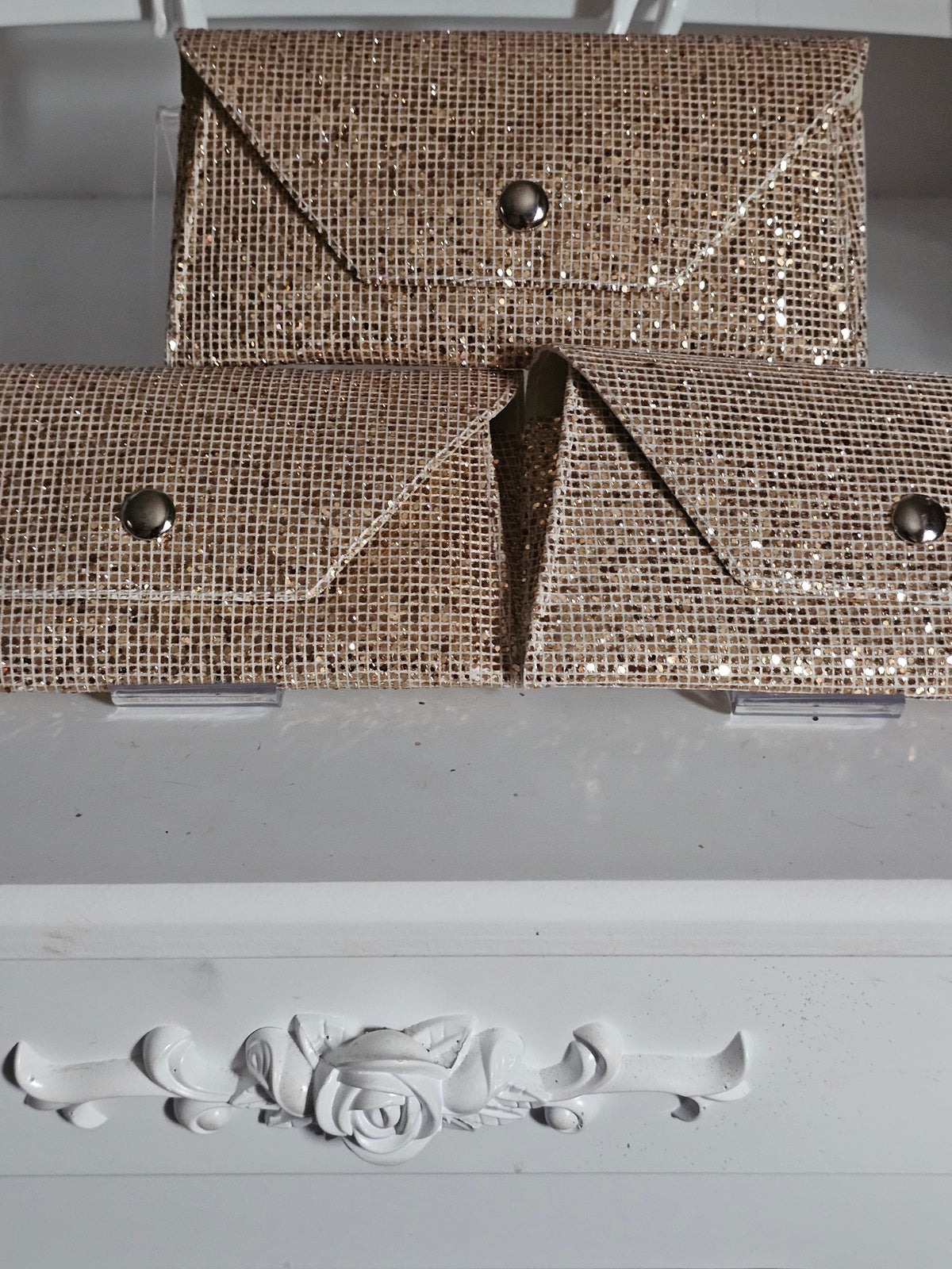 Ladies Sparkly Spectales Cases x5
