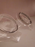 Ladies Silver Solid Plated bangles x2 £ 15 each