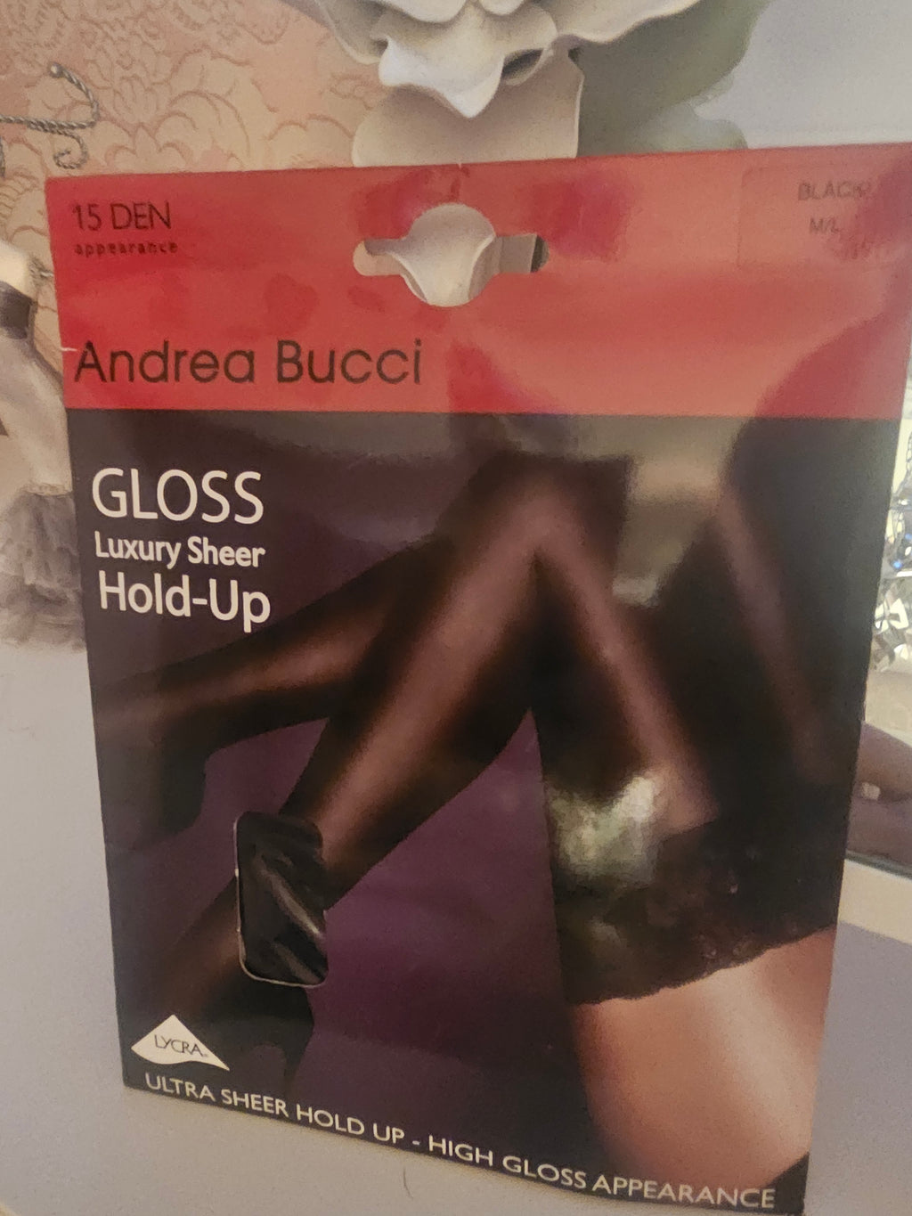 Ladies Andrea Bucci Glossy Luxury Sheer Stockings