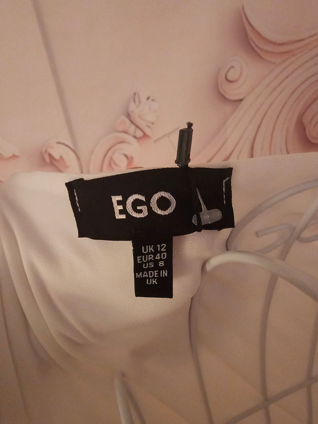 Ladies White Ego Dress