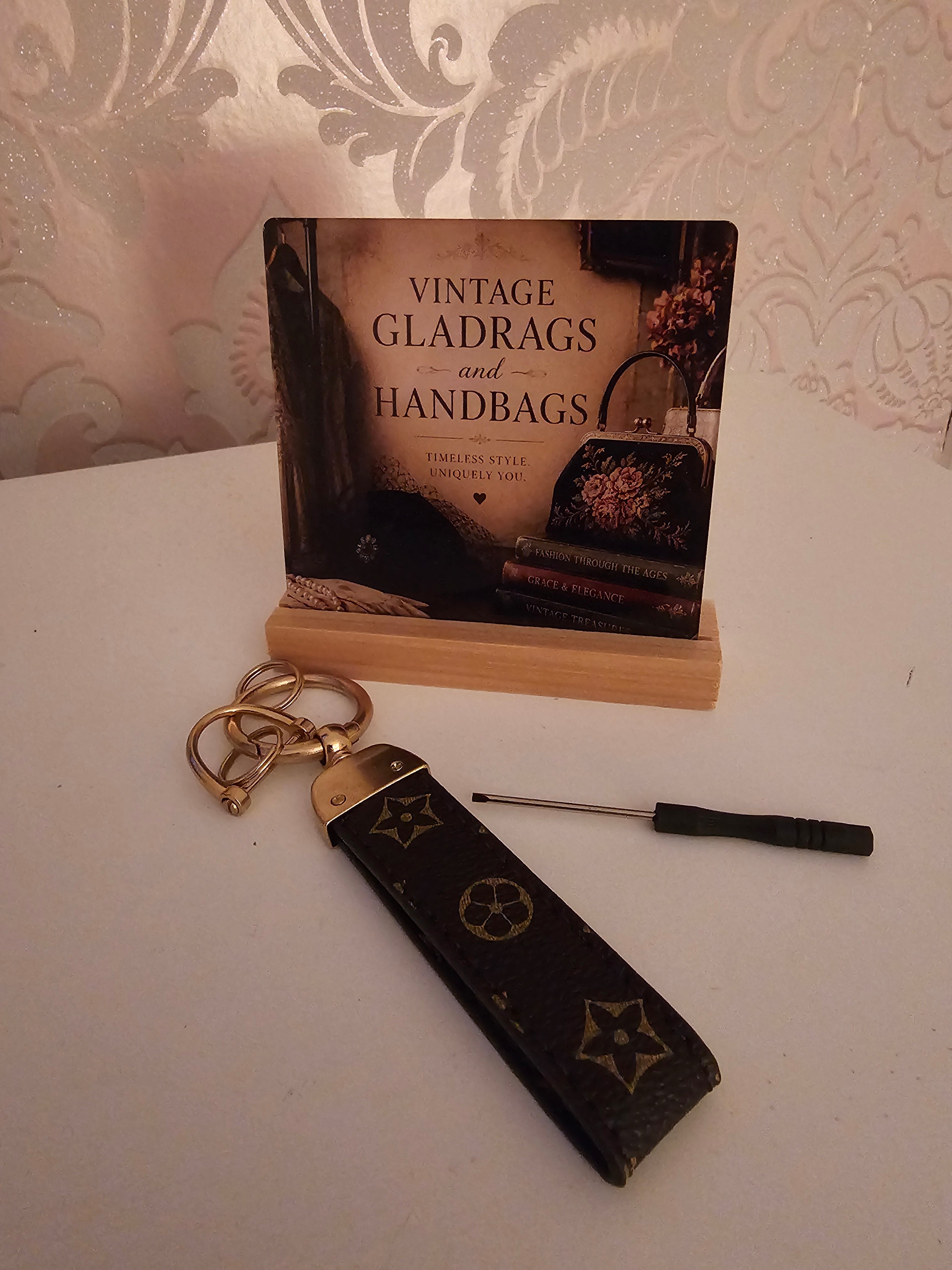 Ladies Louis Viutton Design Keyring