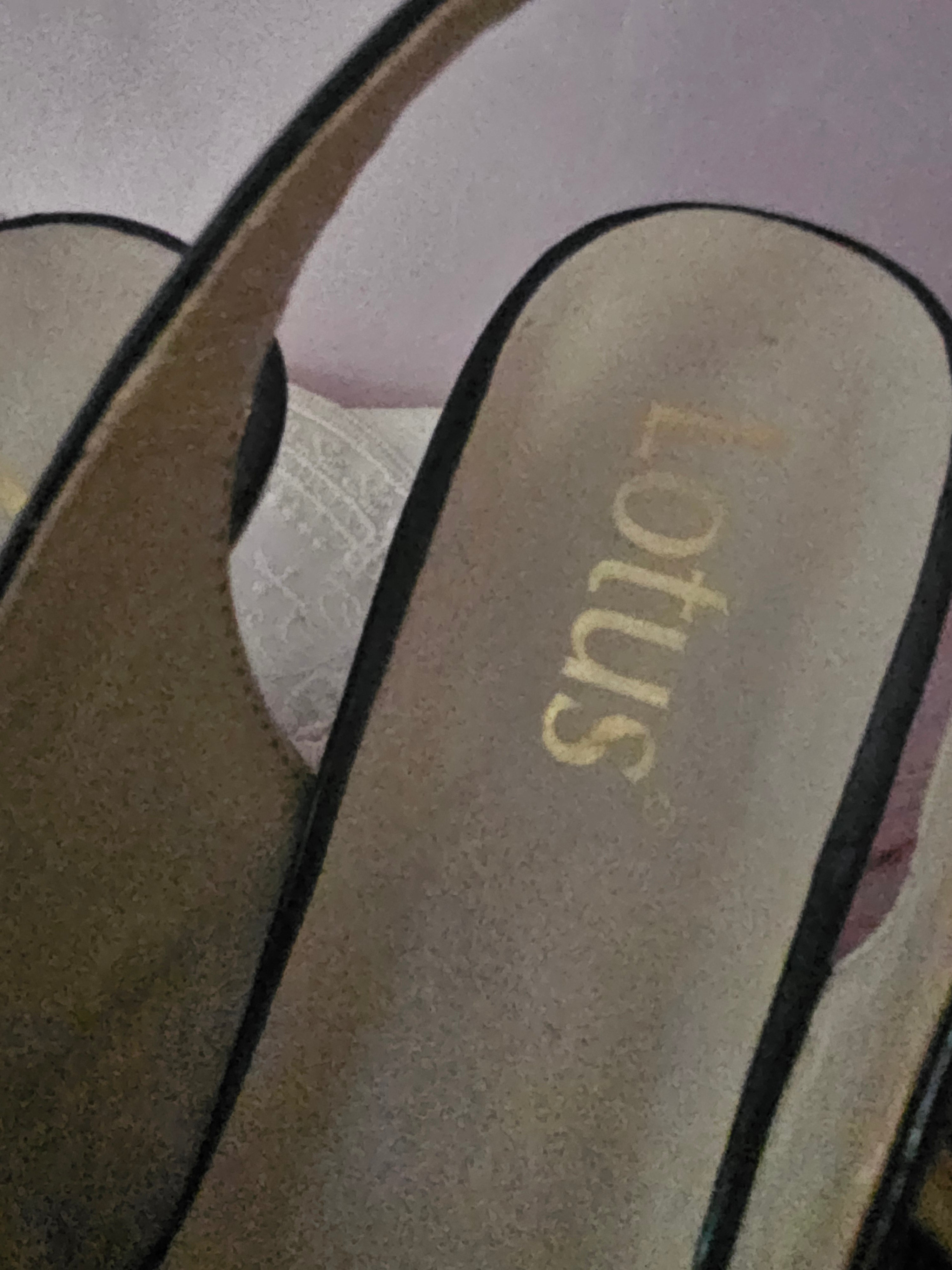 Ladies Lotus Navy Blue Patient Slingbacks