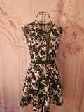 Ladies Black Lacy Love Evening Dress