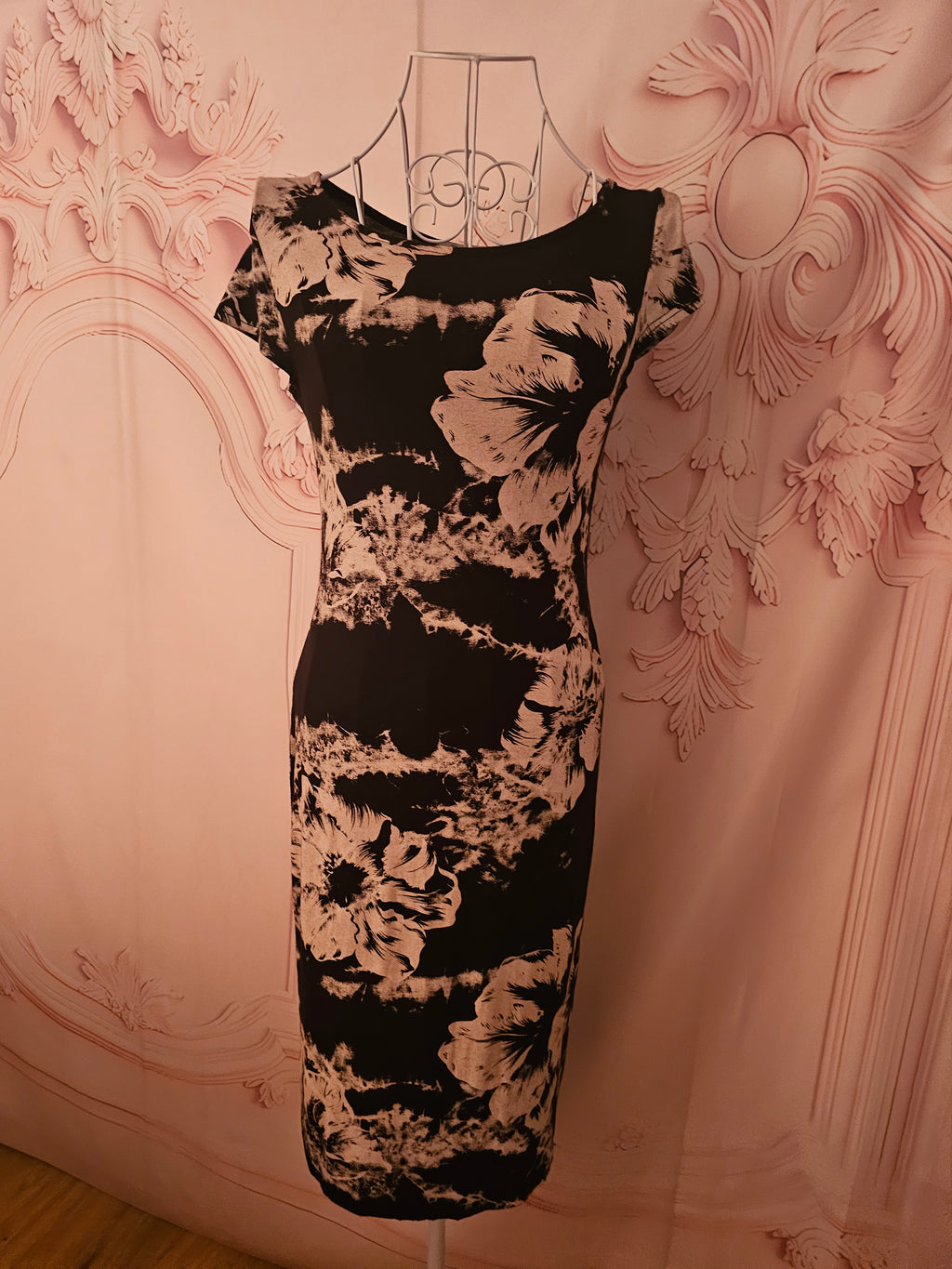 Ladies Parisian Collection Floral Print Dress