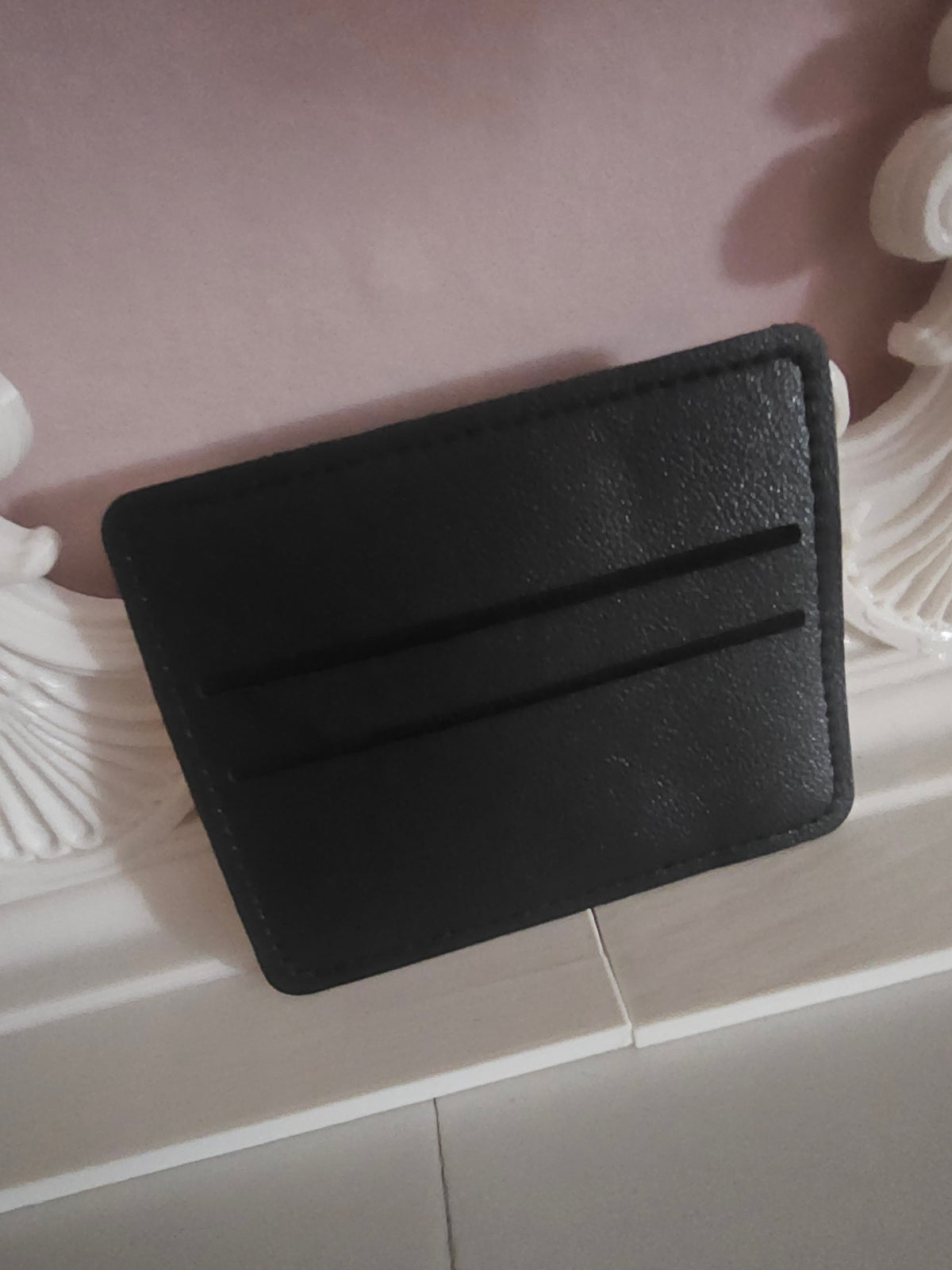 Ladies Black Small Card Holder