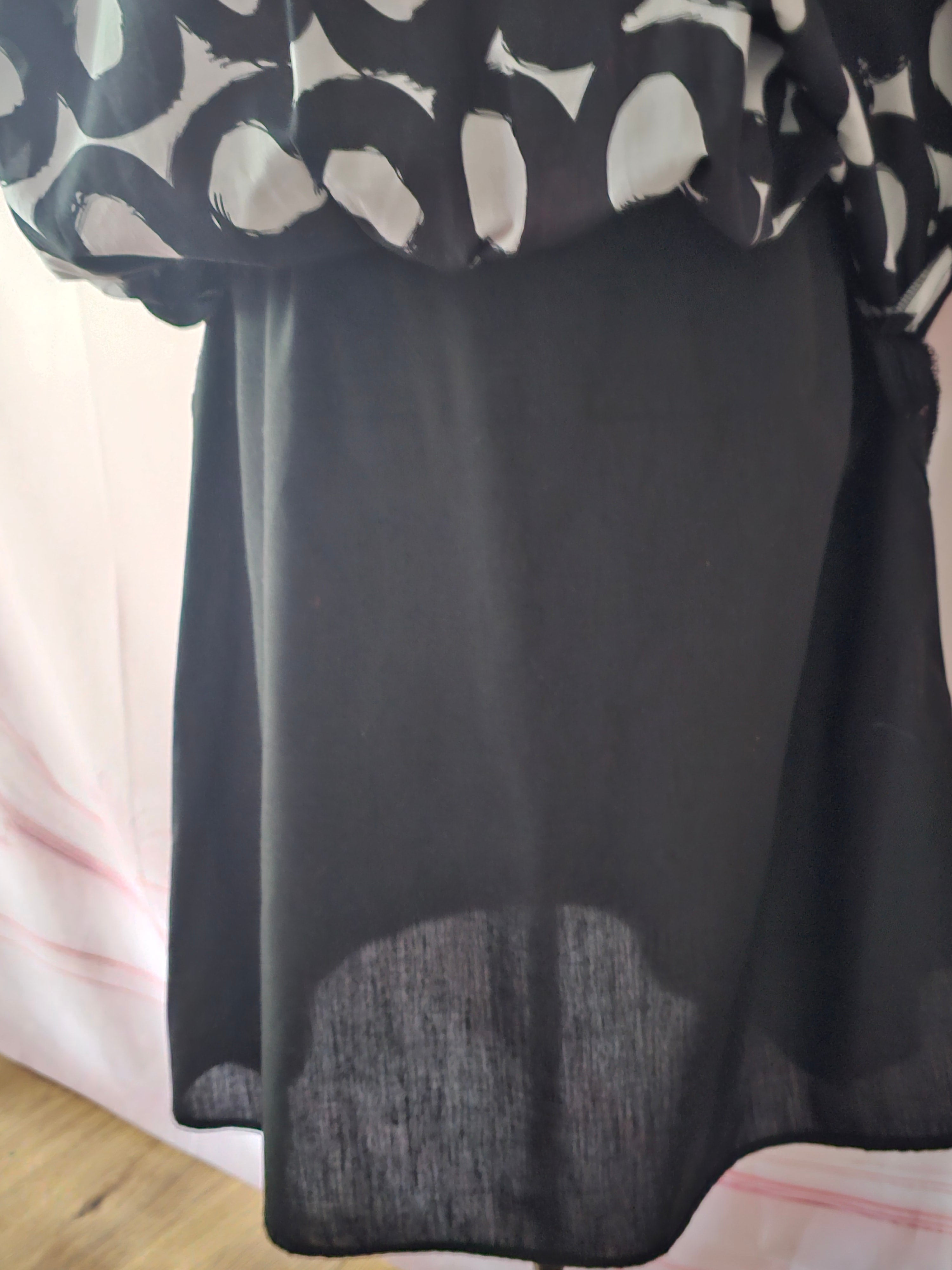 Ladies Marks and Spencer Red & Black Dress