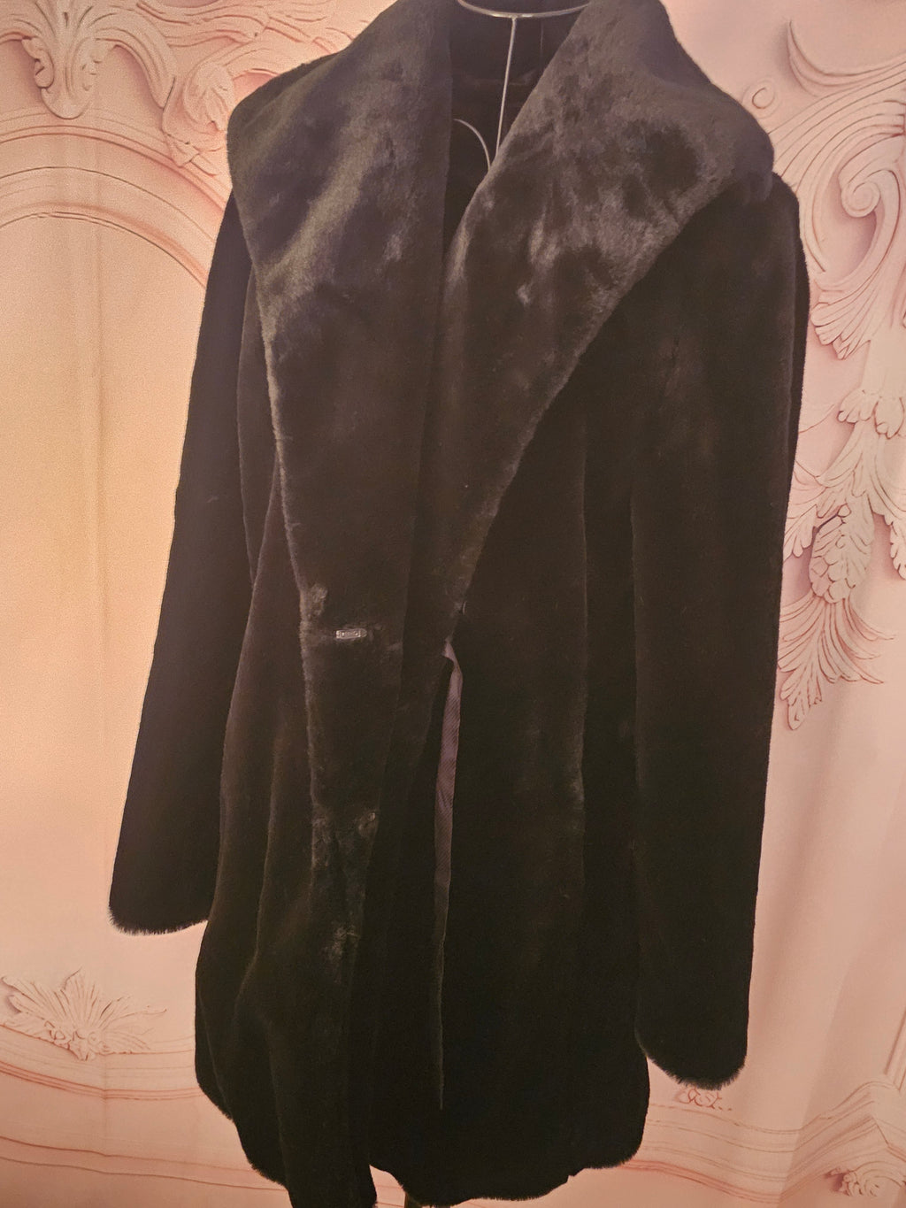 Ladies 3/4 Length Andrew Marc Fur Coat