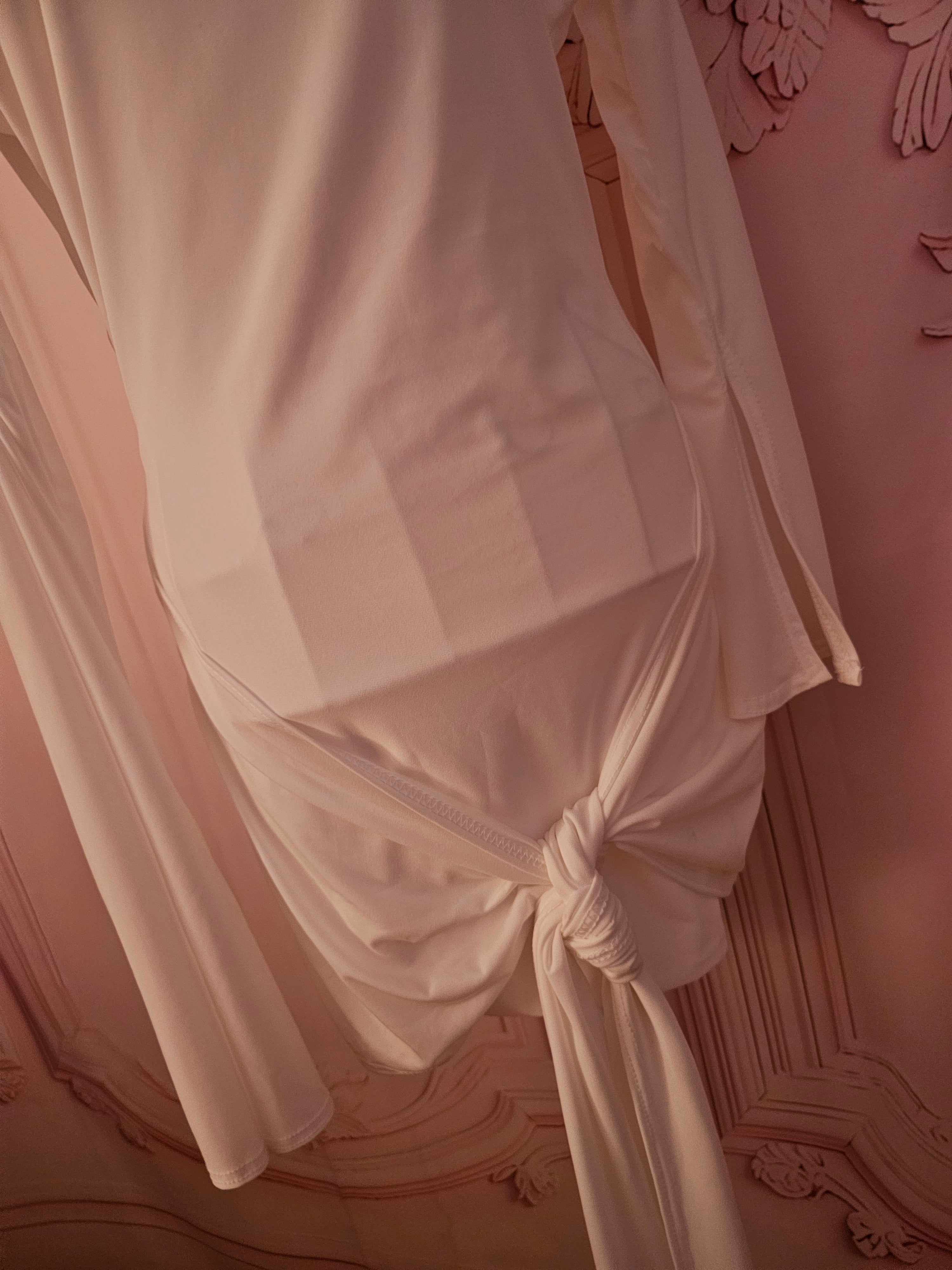 Ladies White Ego Dress