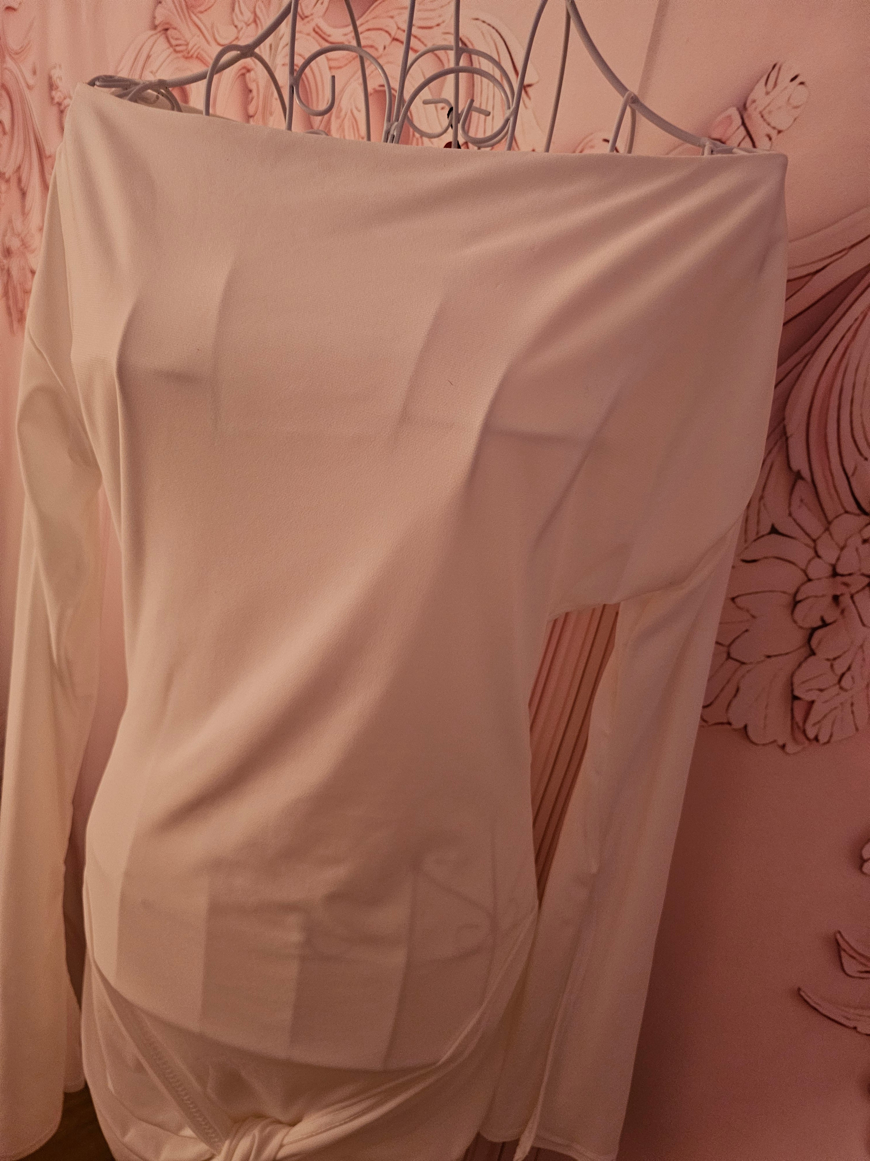 Ladies White Ego Dress