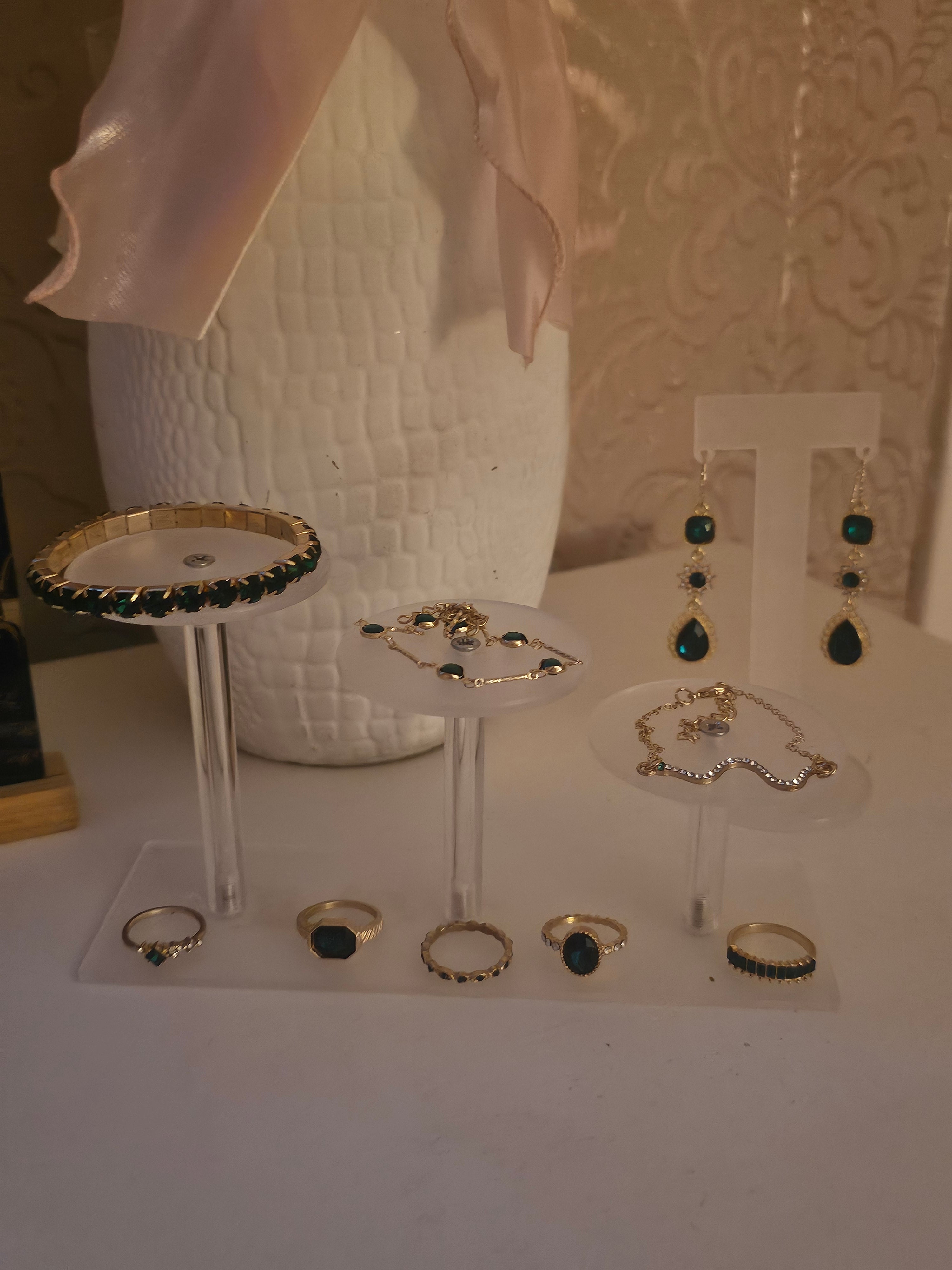 Ladies Emareld Green Full Jewellery Set