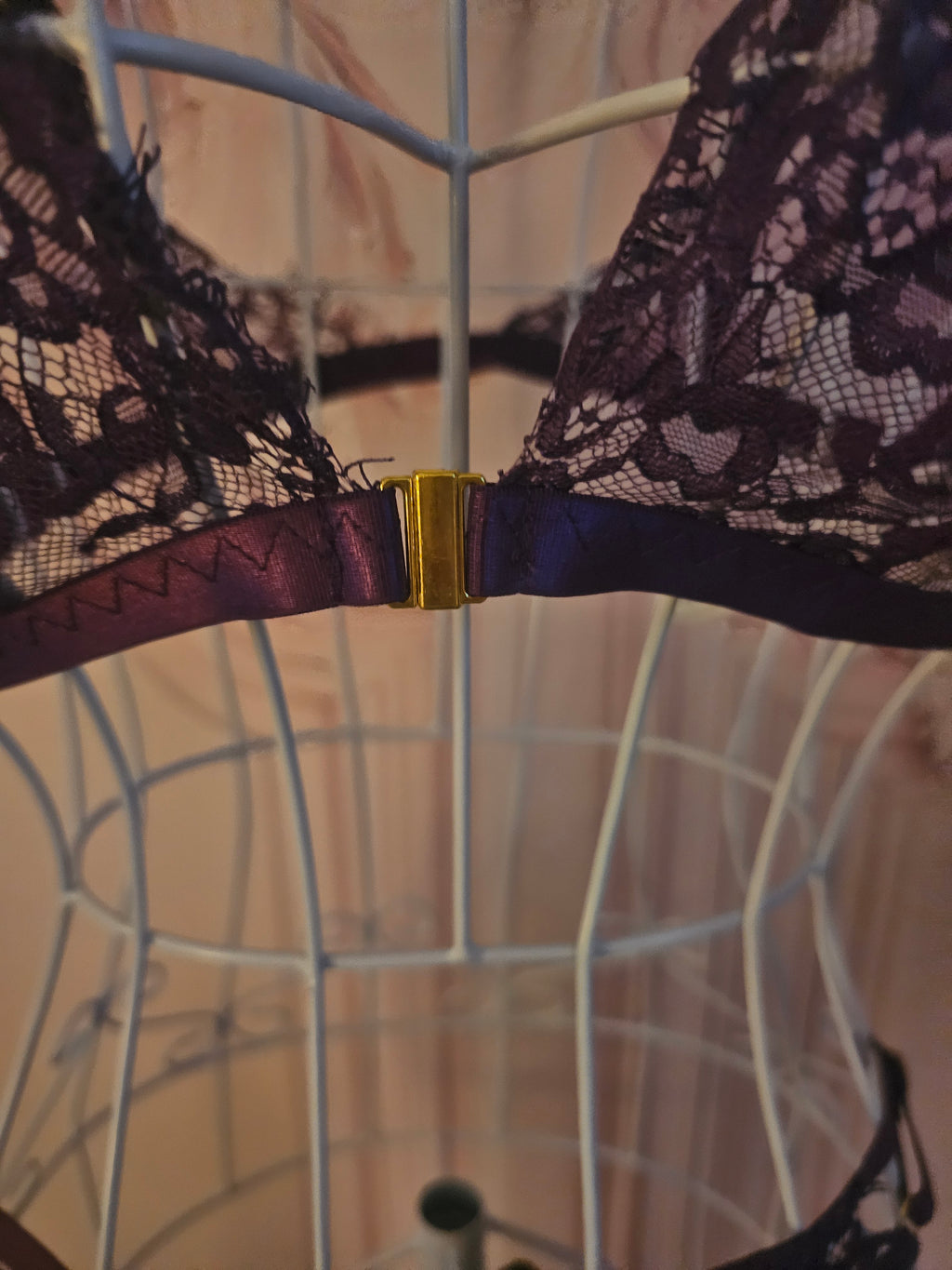 Ladies Mauve Underwear Set