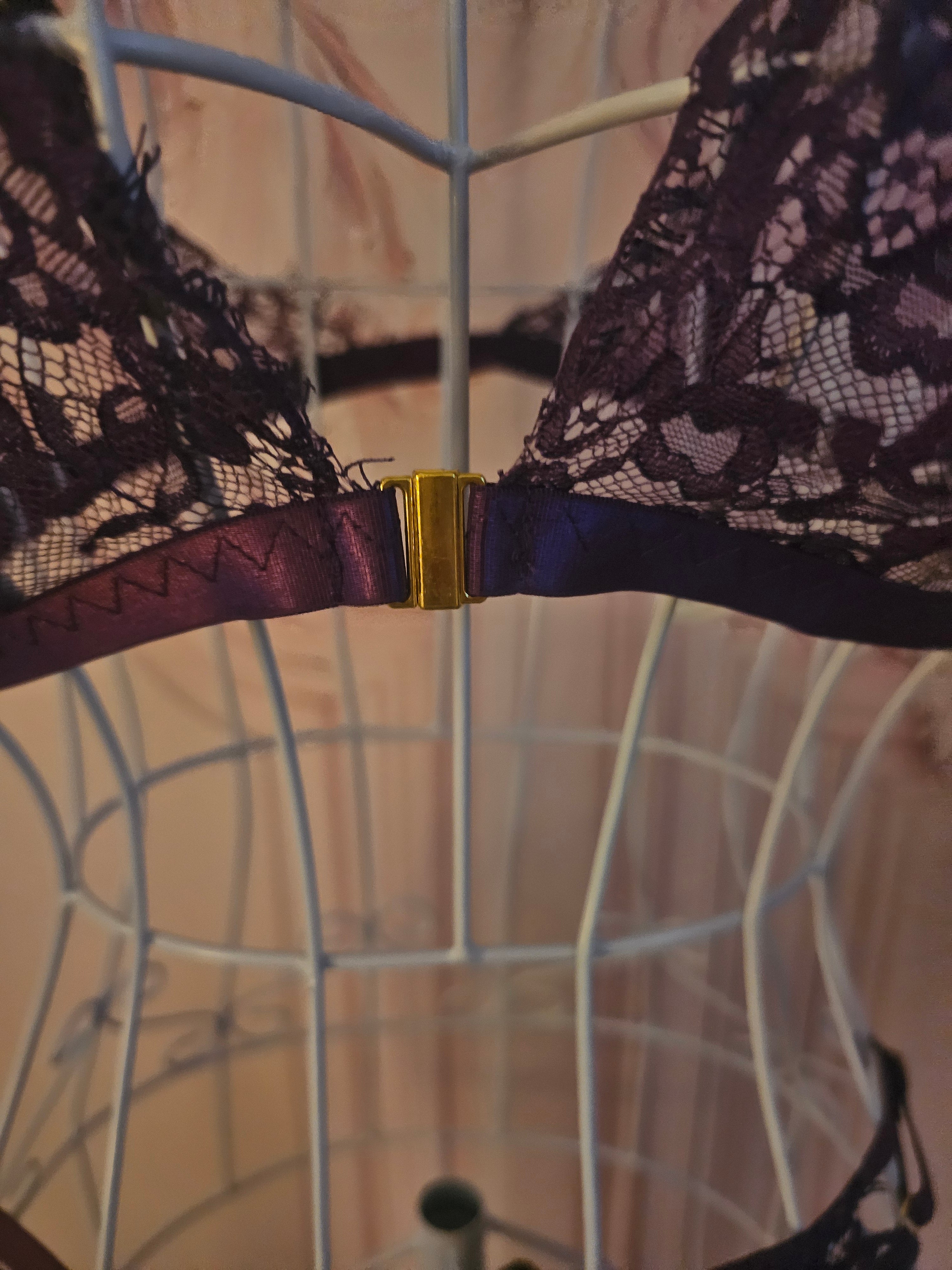 Ladies Mauve Underwear Set