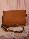 Ladies Tan Leather Accesorize Shoulder Bag