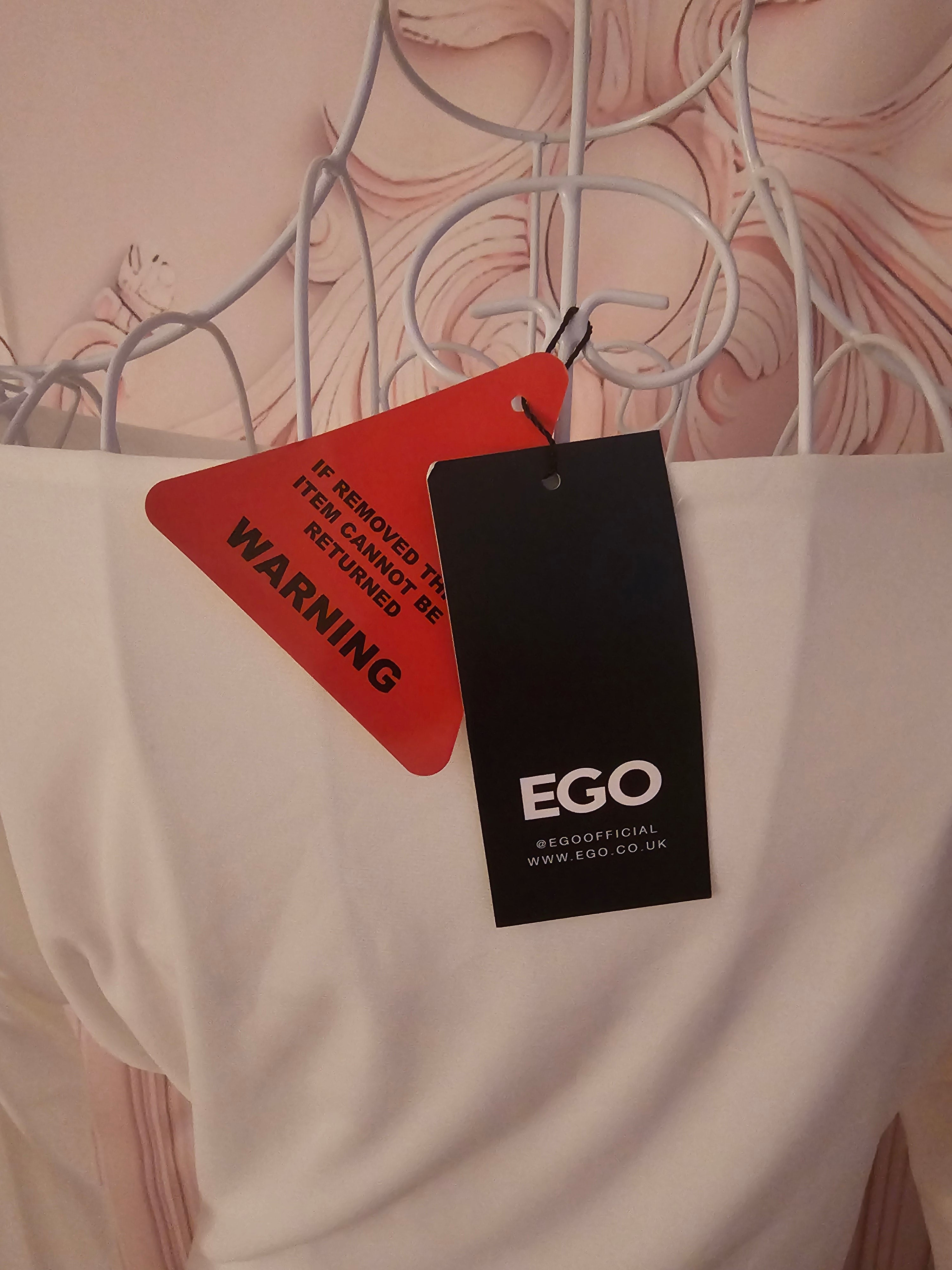 Ladies White Ego Dress