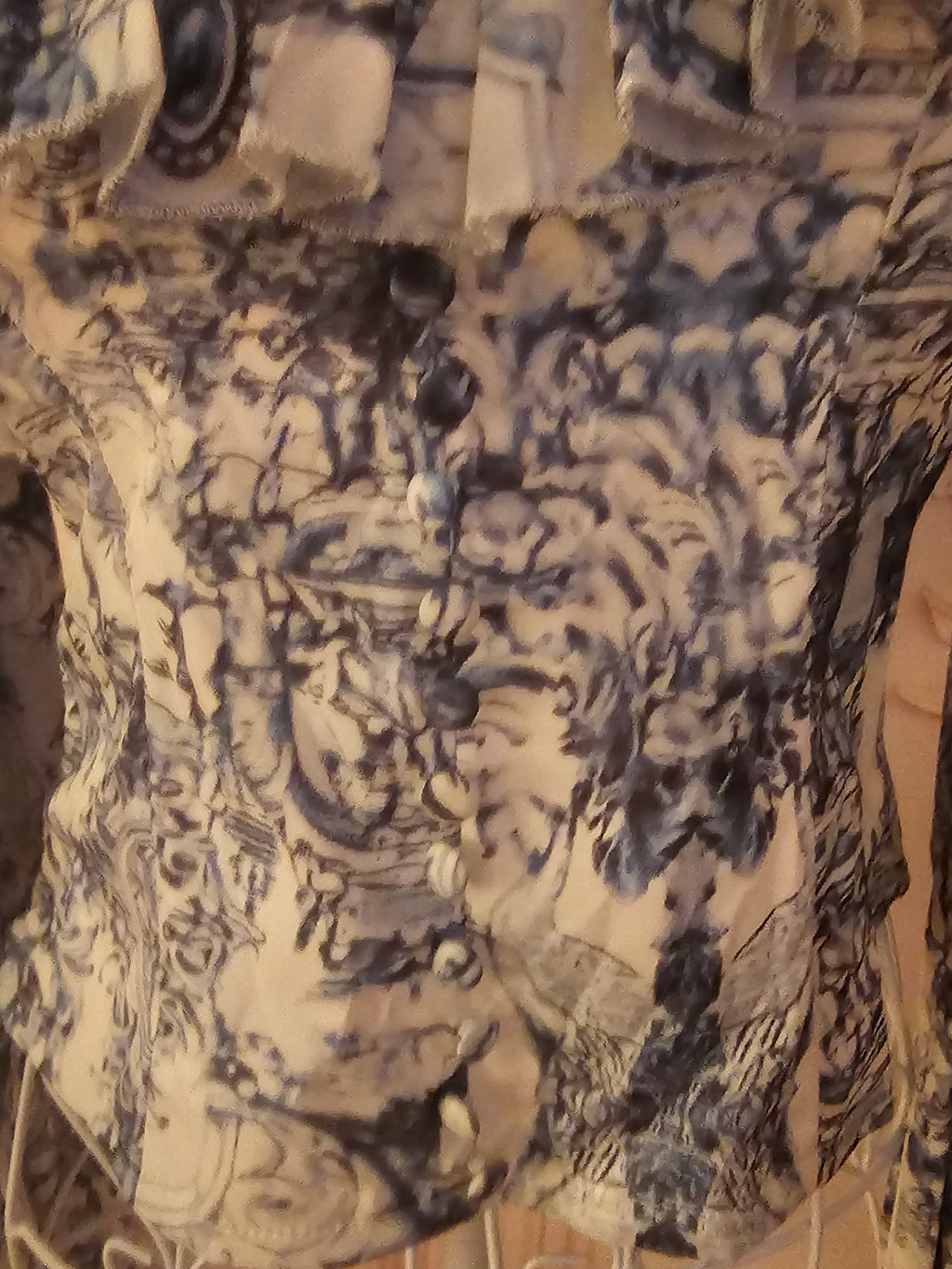 Ladies Pretty Little Thing Ruffled Bardot styled top