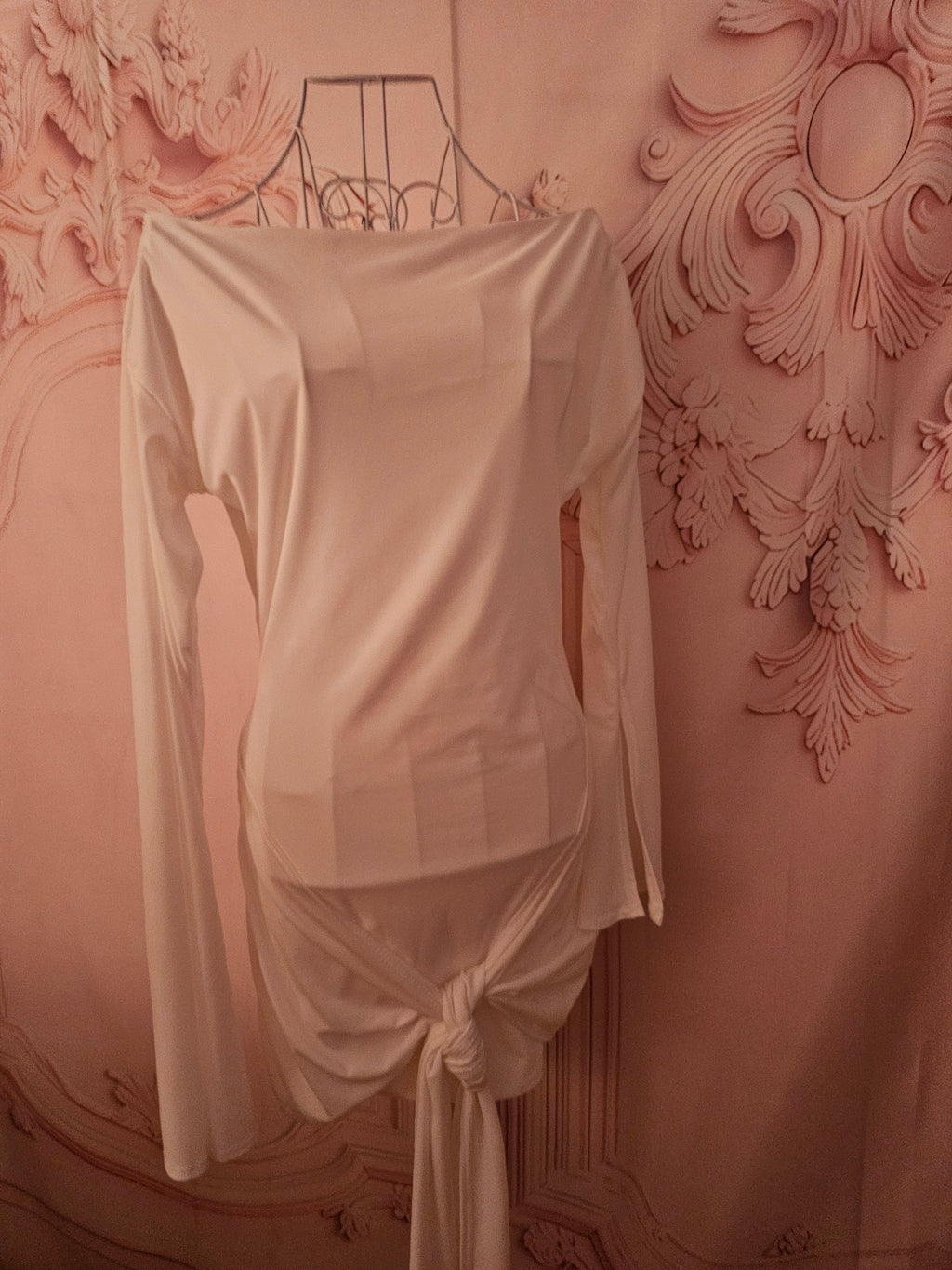 Ladies White Ego Dress