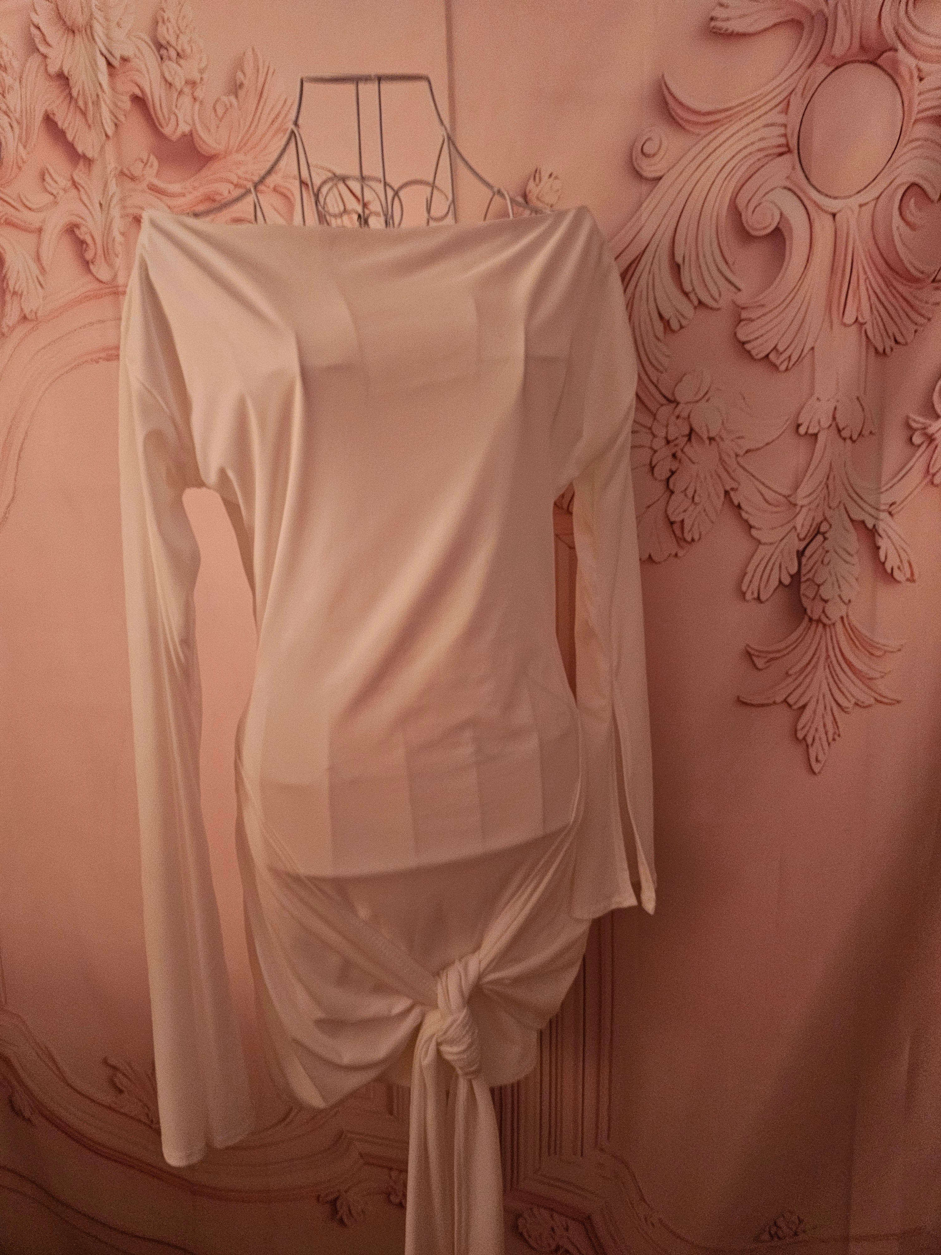 Ladies White Ego Dress
