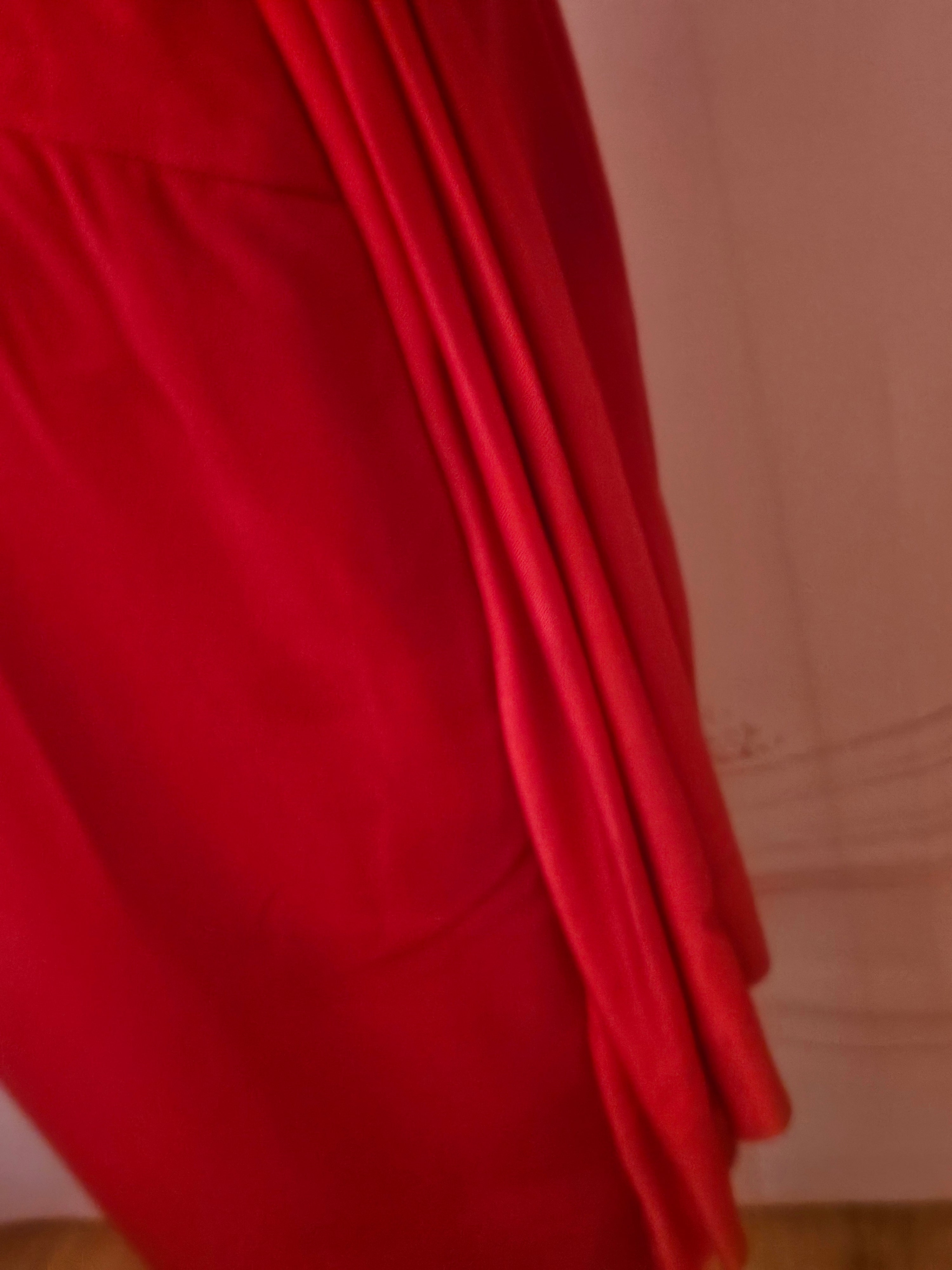 Ladies Star Red Evening Gown by Julien MacDonald
