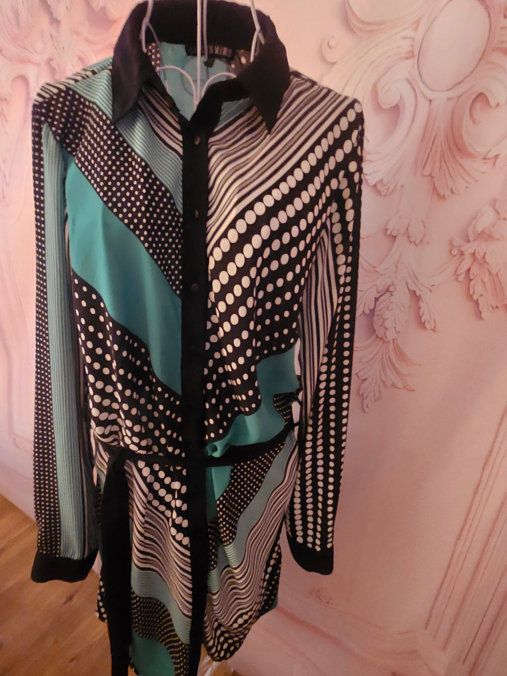 Ladies Girl In Mind Belted Dress