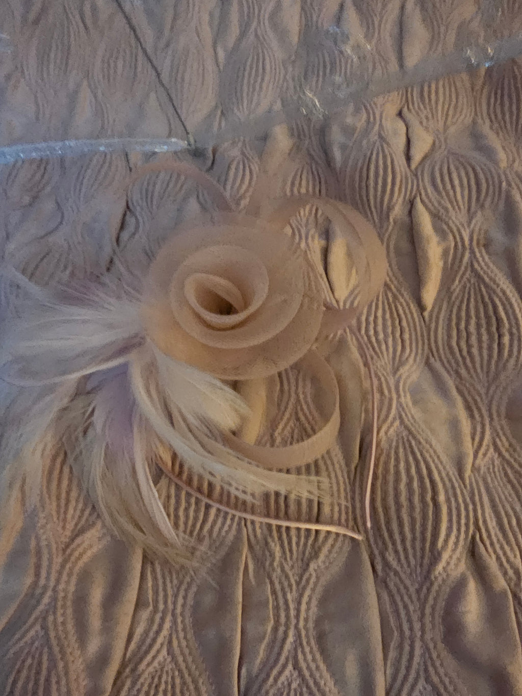 Ladies Pale Pink Classy Fascinator