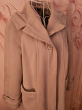 Ladies Grey Wool Wallis Coat with Scarf