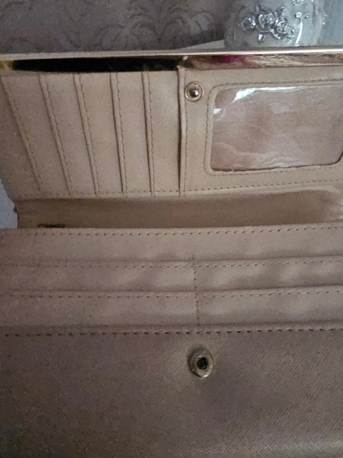 Ladies Cream Aztec River Island Purse