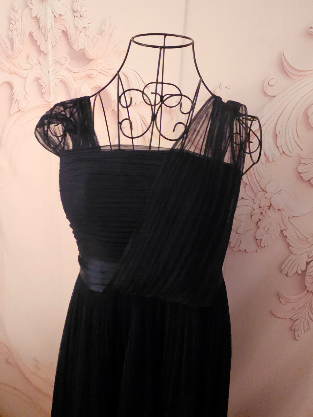 Ladies Monsoon Navy Blue Evening Gown