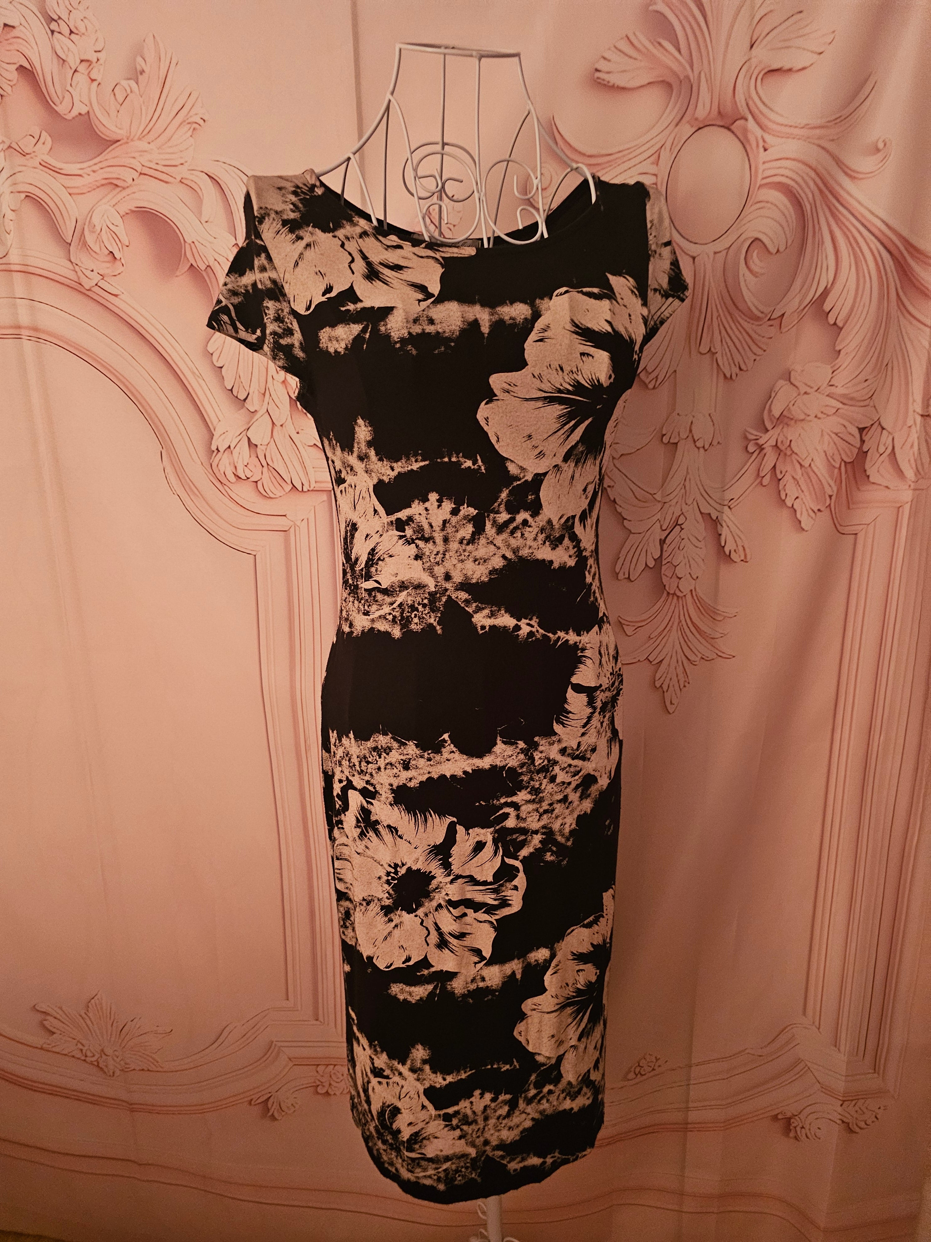 Ladies Parisian Collection Floral Print Dress