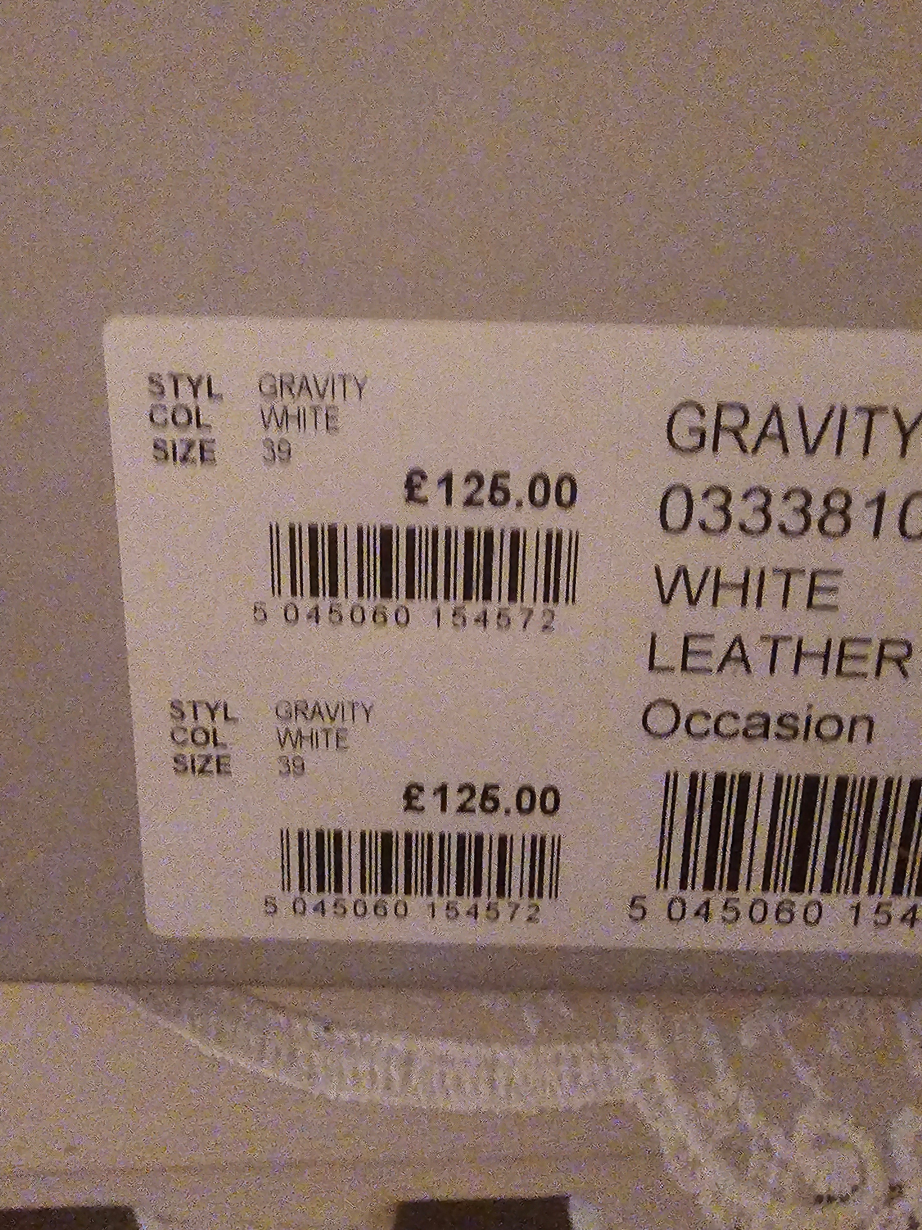 Ladies carvela by Kurt greiger silver & white strappy sandals